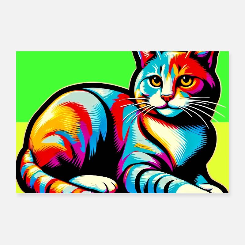 Katze Poster 30x20 cm
