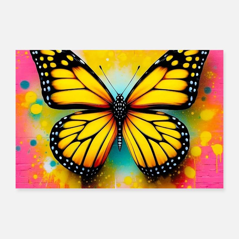 papillon Poster 30 x 20 cm