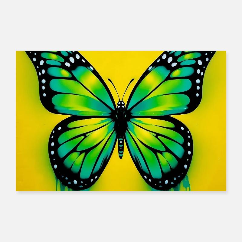 butterfly Poster 12" x 8" (30x20 cm)