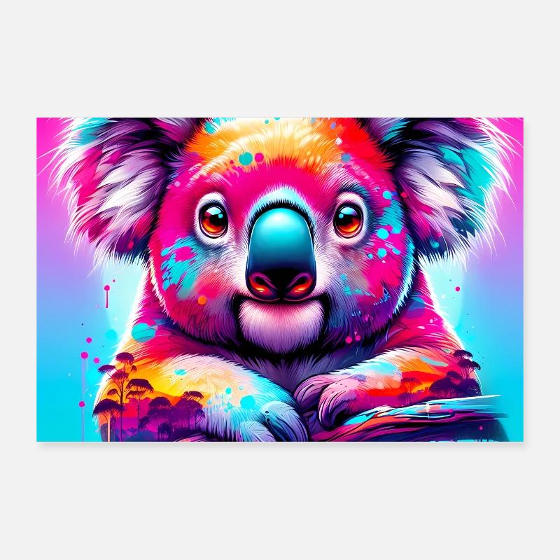 Koala Poster 30 x 20 cm