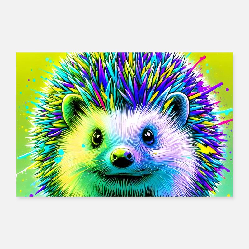 Igel Poster 30x20 cm