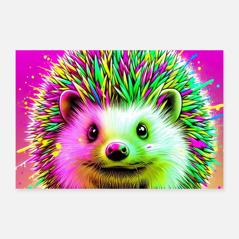 Igel Poster 30x20 cm