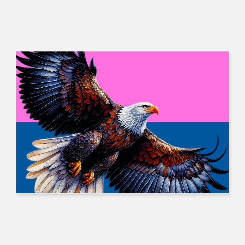 Adler Poster 30x20 cm