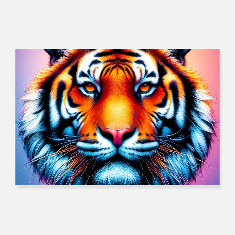 Tiger Poster 30x20 cm