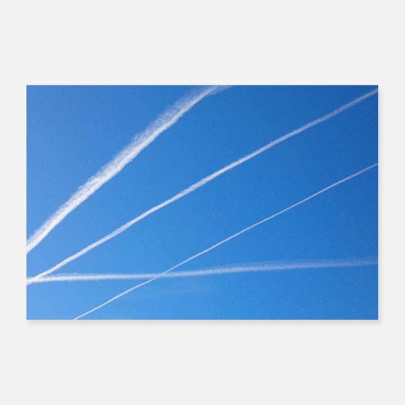 Séquence condenciale dans le ciel Poster 30 x 20 cm