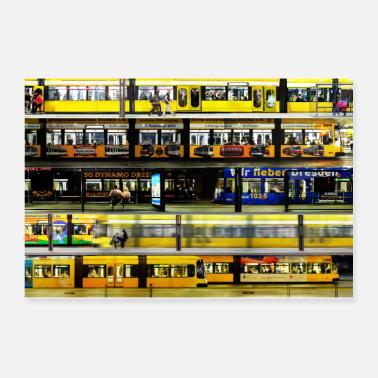 persone mobili Poster 30x20 cm