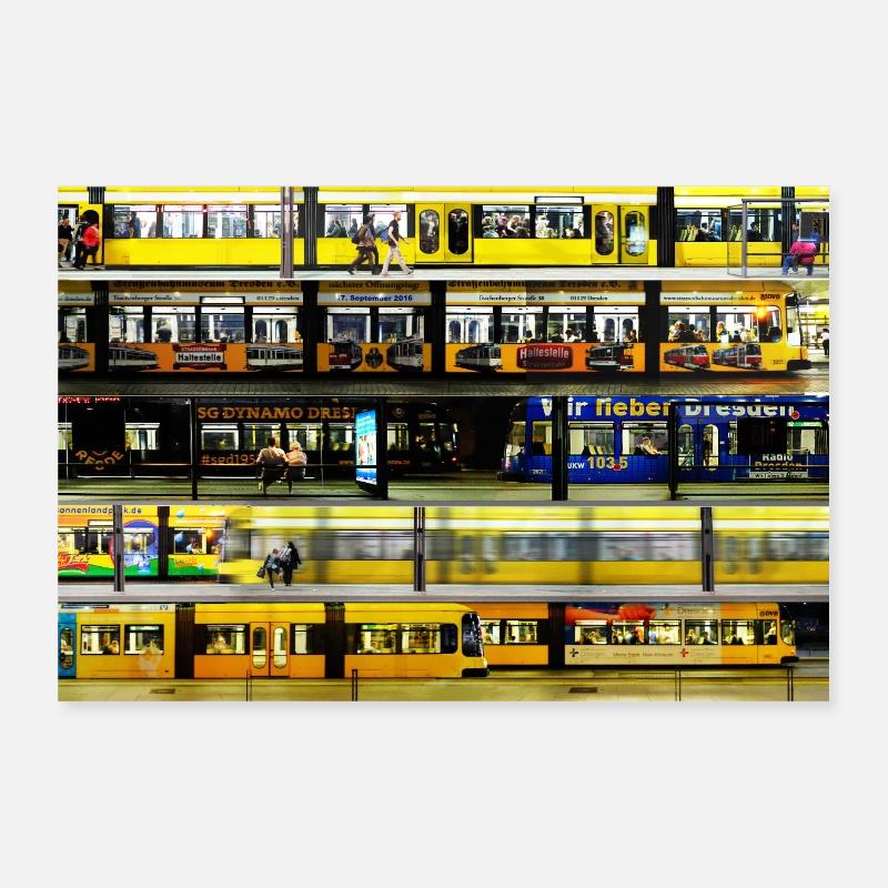 persone mobili Poster 30x20 cm