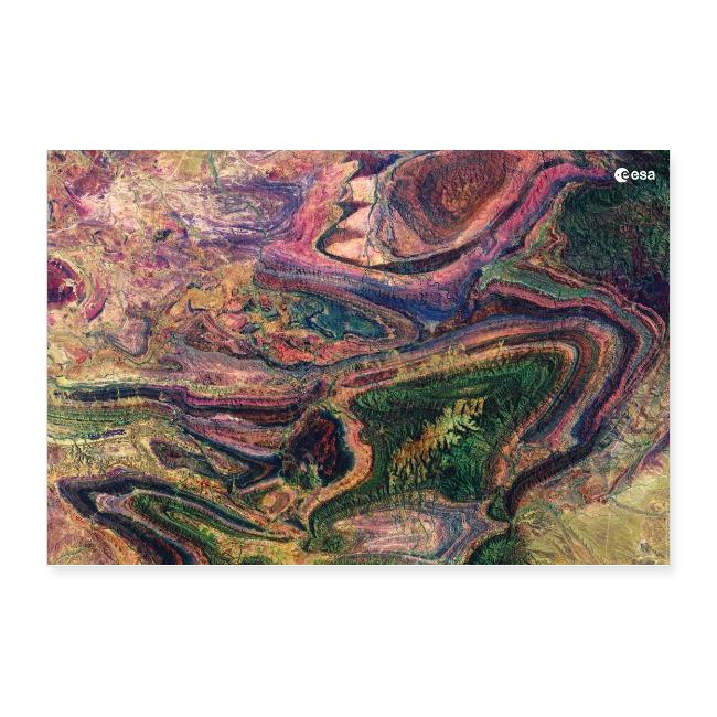 Earth from Space - Flinders Ranges, Australia