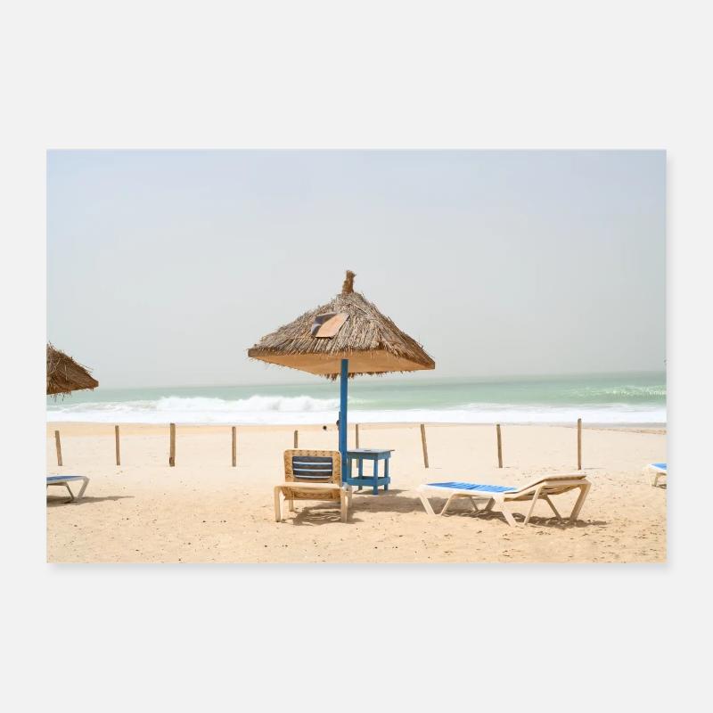 Plage Poster 30 x 20 cm