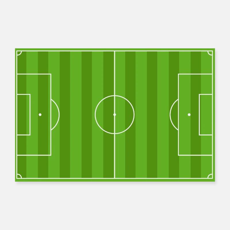Montrez vos couleurs - Soccer Poster 30 x 20 cm