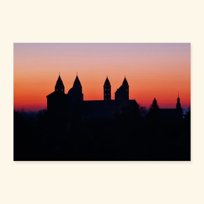 Speyerer Dom im Sonnenaufgang