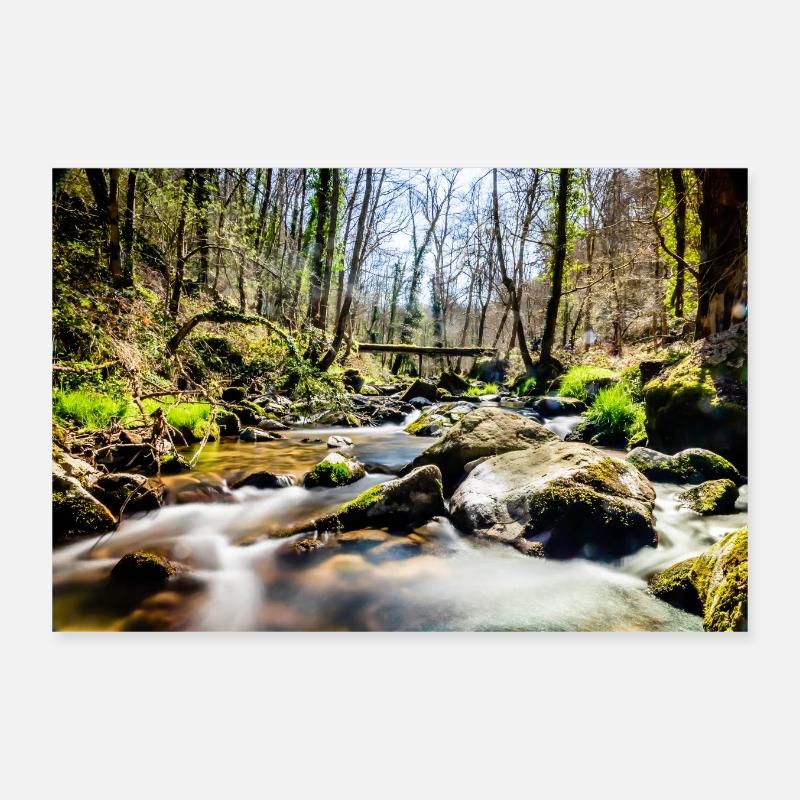 riviere Poster 30 x 20 cm