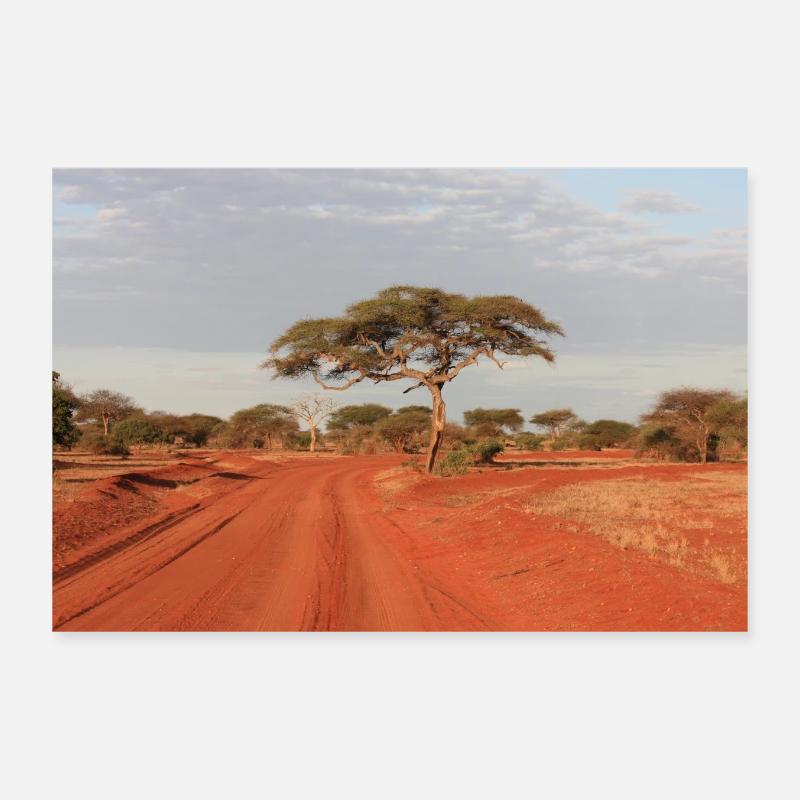 Afrika Poster 30x20 cm