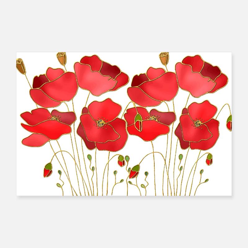Fleur Poster 30 x 20 cm