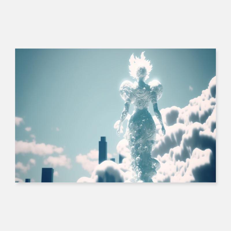 Dream about ghost or phantom Poster 12" x 8" (30x20 cm)