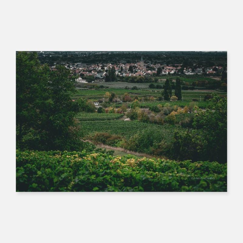 Wingertslust - Poster 30 x 20 cm - blanc