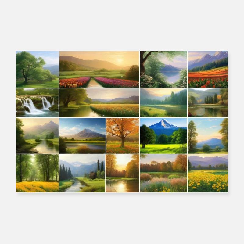 landscape/1 Poster 12" x 8" (30x20 cm)