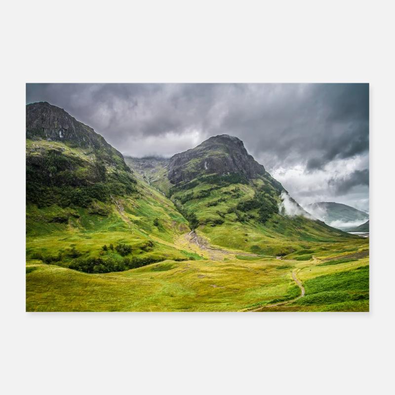 Wild Scotland: Highlands Poster 12" x 8" (30x20 cm)