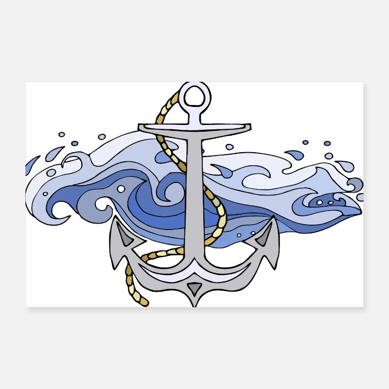 Ancre Poster 30 x 20 cm