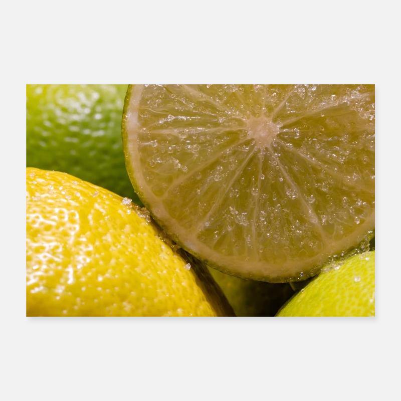 Limette Poster 30x20 cm
