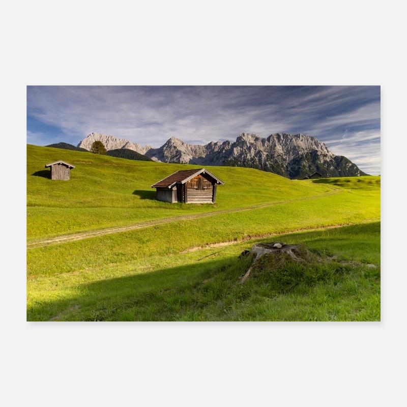 Buckelwiesen Poster 30x20 cm