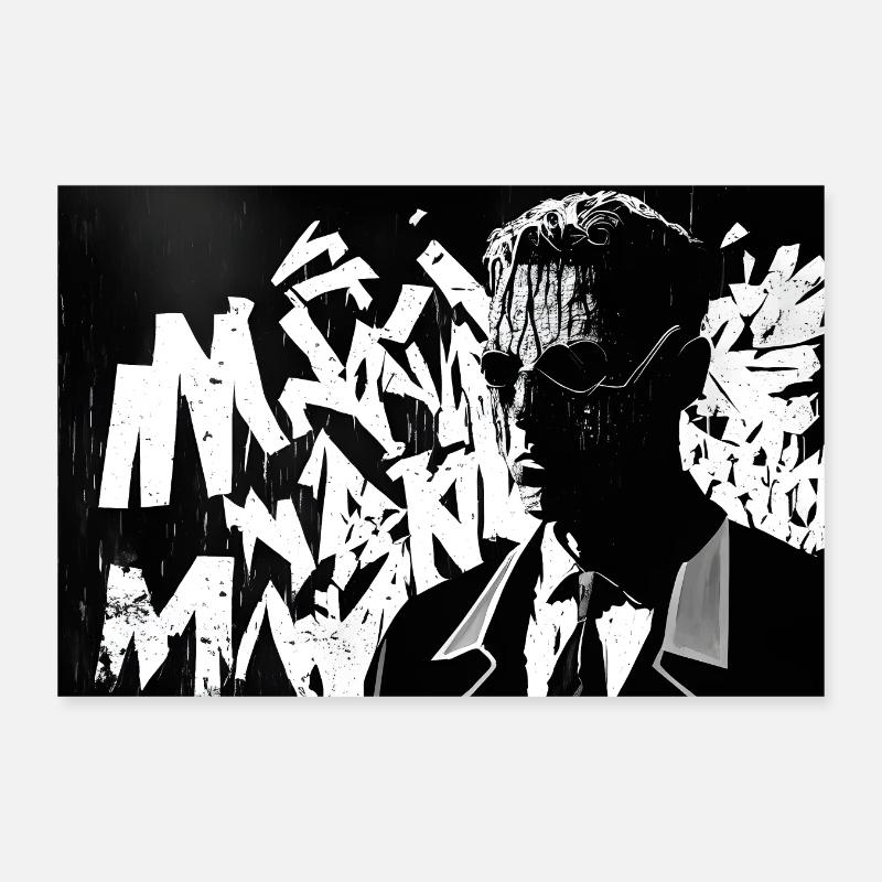 Agent #3 Poster 12" x 8" (30x20 cm)