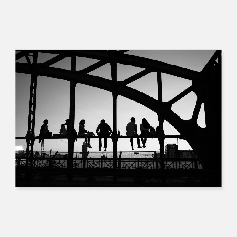 Abendstimmung Poster 30x20 cm