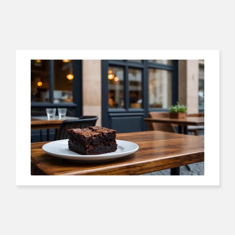 Sweet Corner Poster 12" x 8" (30x20 cm)