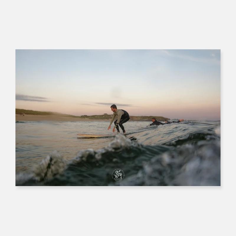 surfeur Poster 30 x 20 cm