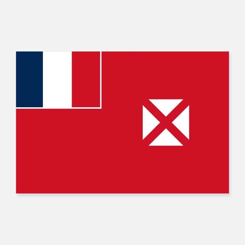 Wallis and Futuna Poster 12" x 8" (30x20 cm)