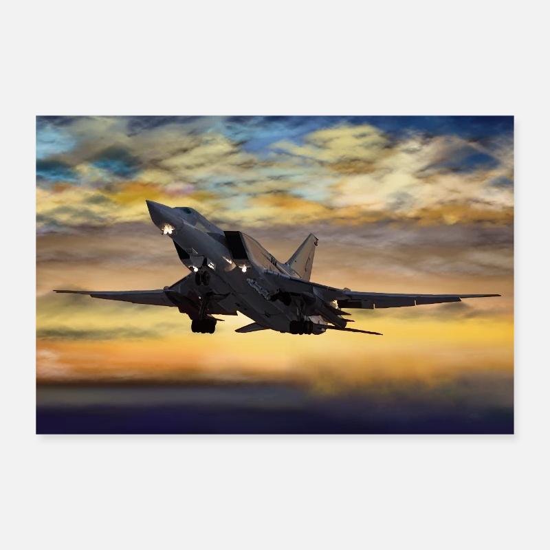 Tu-22M3 Poster 30x20 cm