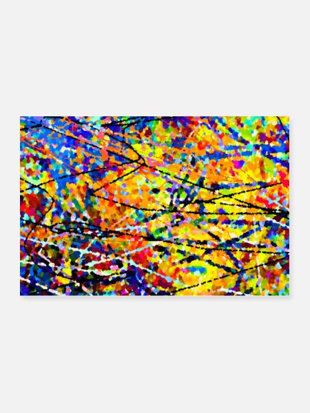 jchromaos - Poster 30x20 cm - Weiß