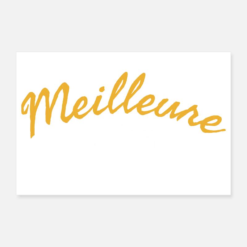 Design d'Expression Paternée TATA Mère Poster 30 x 20 cm