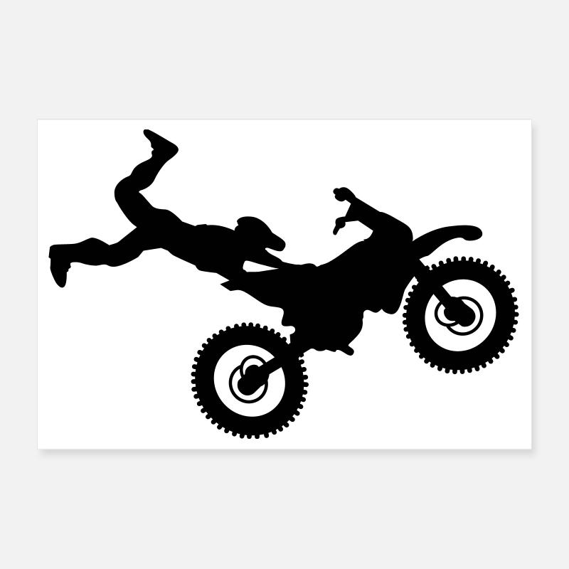 motocross Poster 30x20 cm
