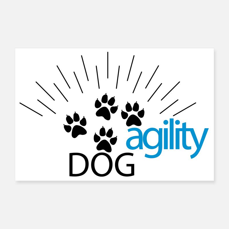 agility Poster 12" x 8" (30x20 cm)