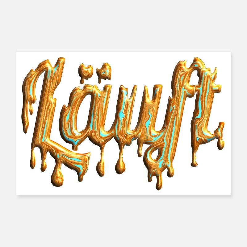 Dekorativer Text Poster 30x20 cm