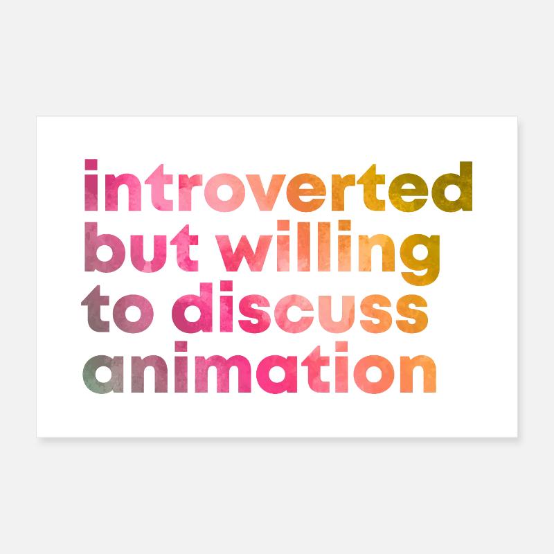 Animation Poster 30x20 cm