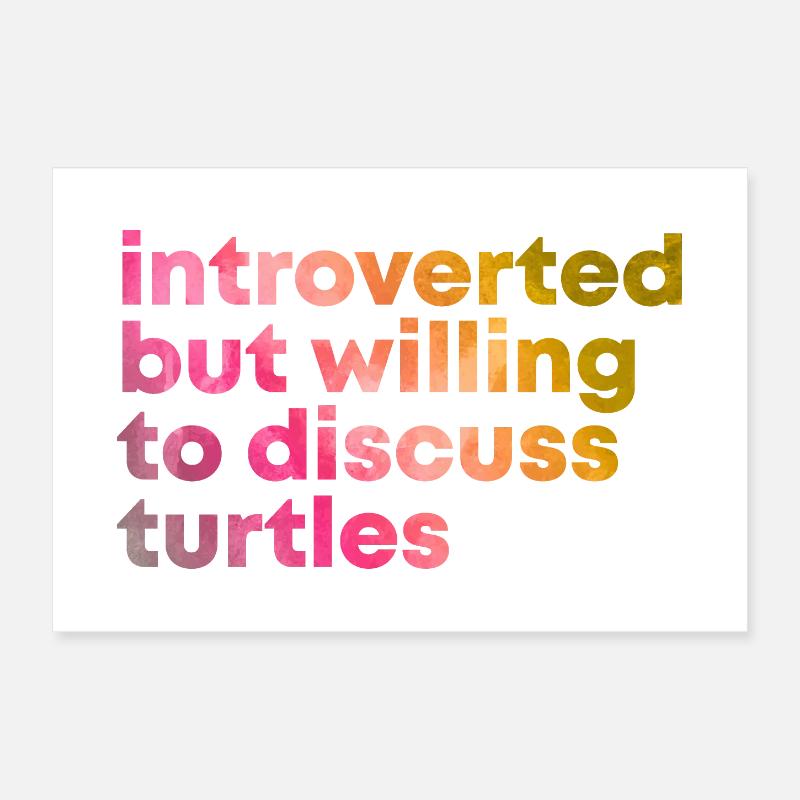 tortue Poster 30 x 20 cm