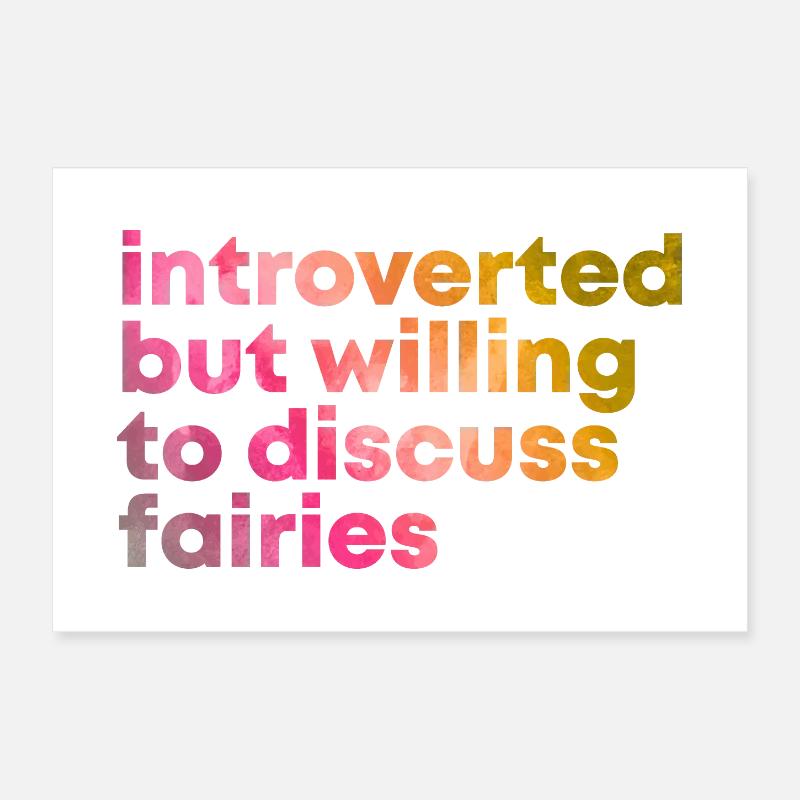 Fairy Poster 12" x 8" (30x20 cm)