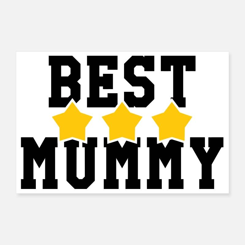 Beste Mama - Muttertag Poster 30x20 cm