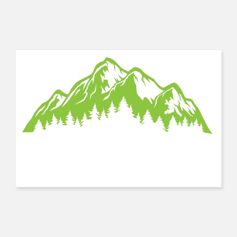 Course sur sentier Poster 30 x 20 cm