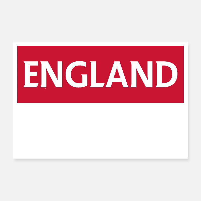 Englisches Derby Retro Design Poster 30x20 cm