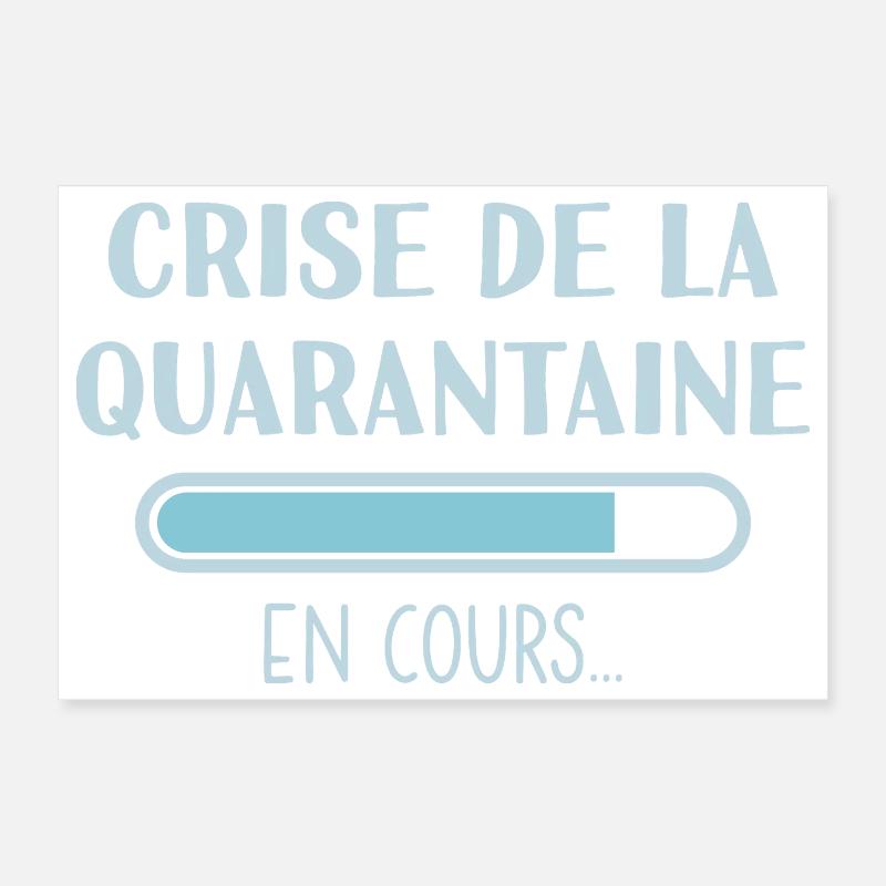 Ongoing Midlife Crisis Poster 12" x 8" (30x20 cm)