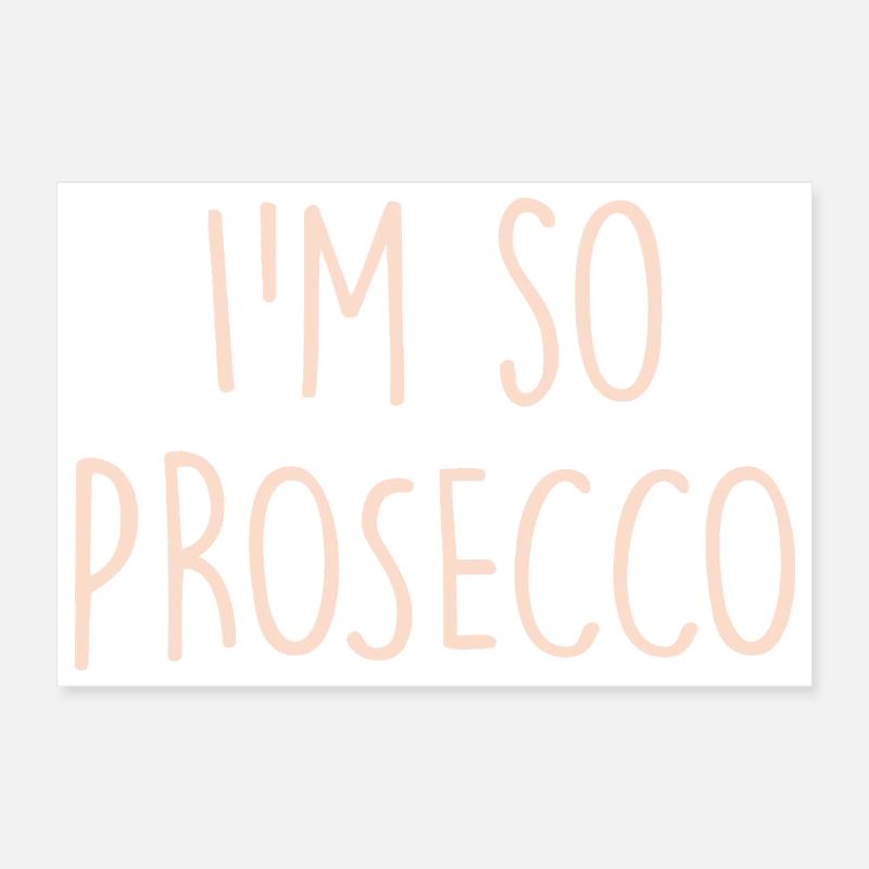 Prosecco Poster 30x20 cm