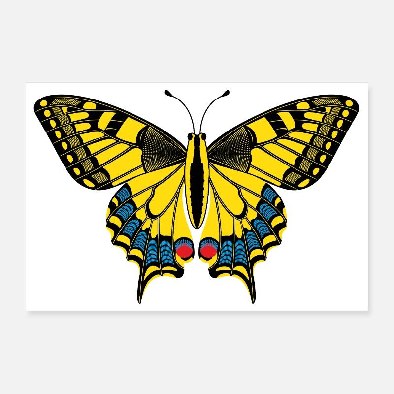 Schmetterling – Papillon Poster 30 x 20 cm