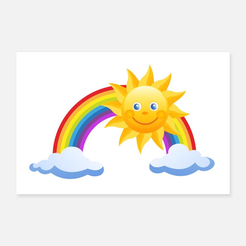 Regenbogen Poster 30x20 cm