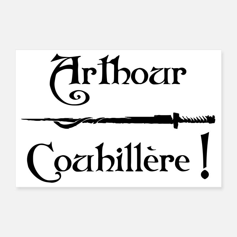 Arthour Couhillère !  Poster 30 x 20 cm