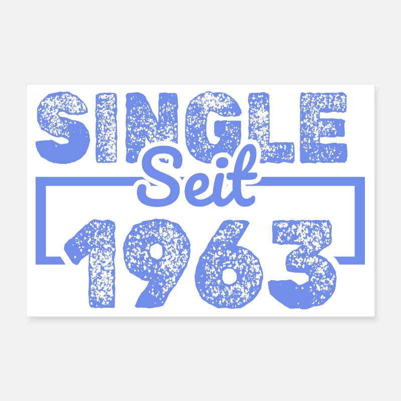 since 1963 Poster 12" x 8" (30x20 cm)