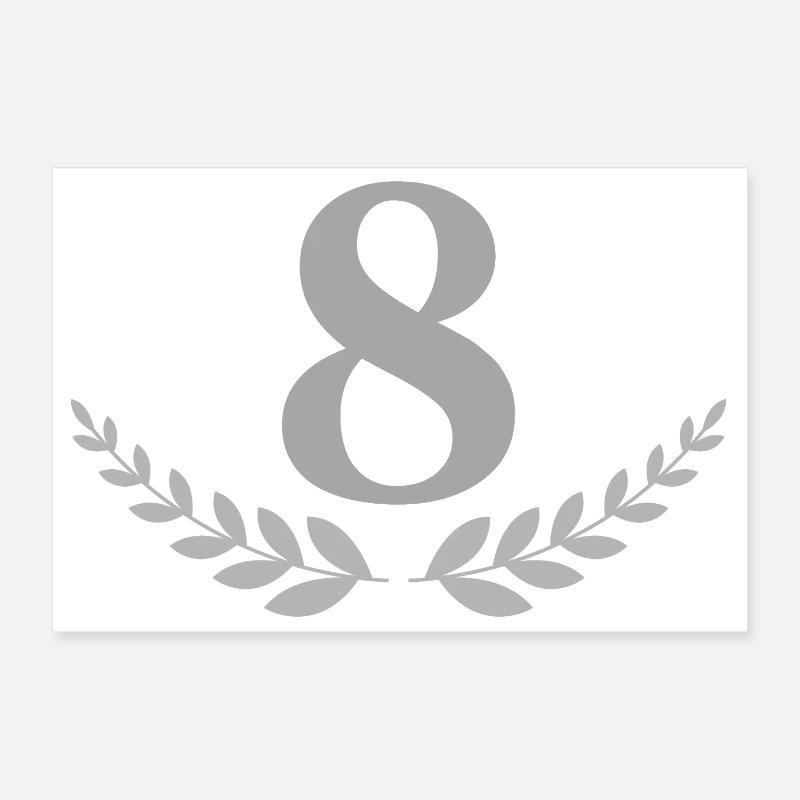 8 Poster 30 x 20 cm