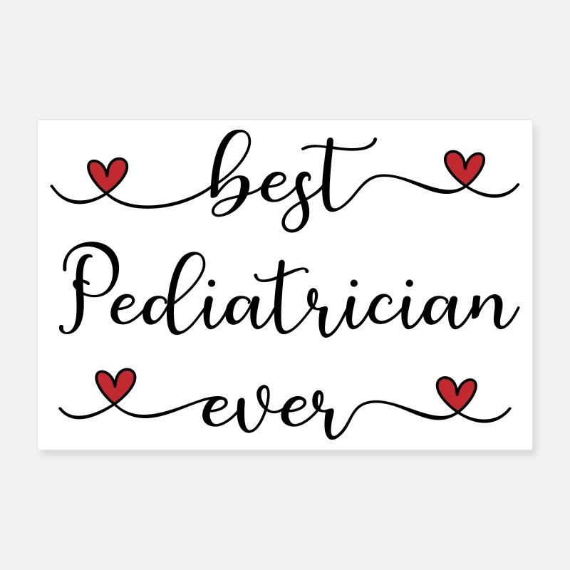 bester Kinderarzt der Welt Poster 30x20 cm